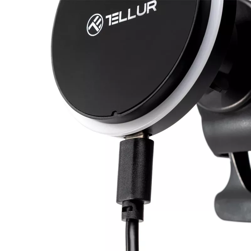 Caricatore auto wireless Tellur TLL151431 compatibile MagSafe 15W nero per smartphone