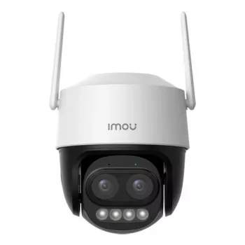 Telecamera di videosorveglianza IP IMOU Cruiser Z Turret — 5 MP, 2,8 mm, 12 V DC, Wi‑Fi ed Ethernet, IP66, rotazione 355° inclinazione 90°