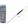 VOLTCRAFT K102 + TP 208 termometro -200 a +1370 °C sonda Type-K
