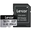 Scheda di memoria microSD 256GB C10 A2 U3 V30 205/150MB/s Silver Plus