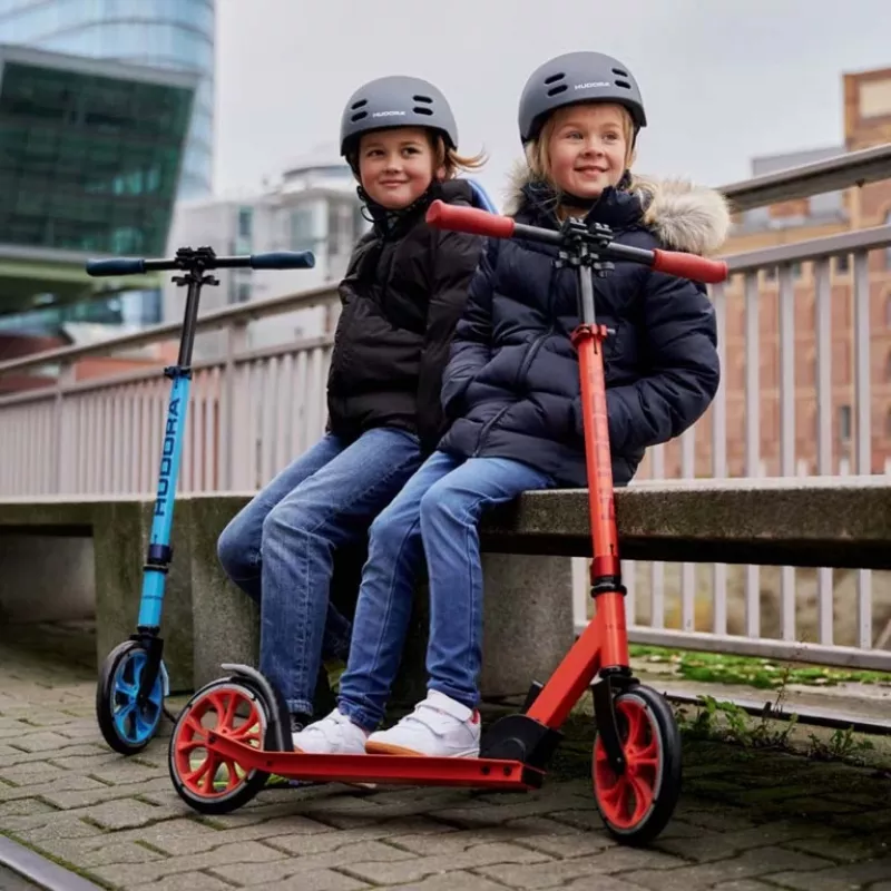 Monopattino HUDORA Scooter Up 200 ciano