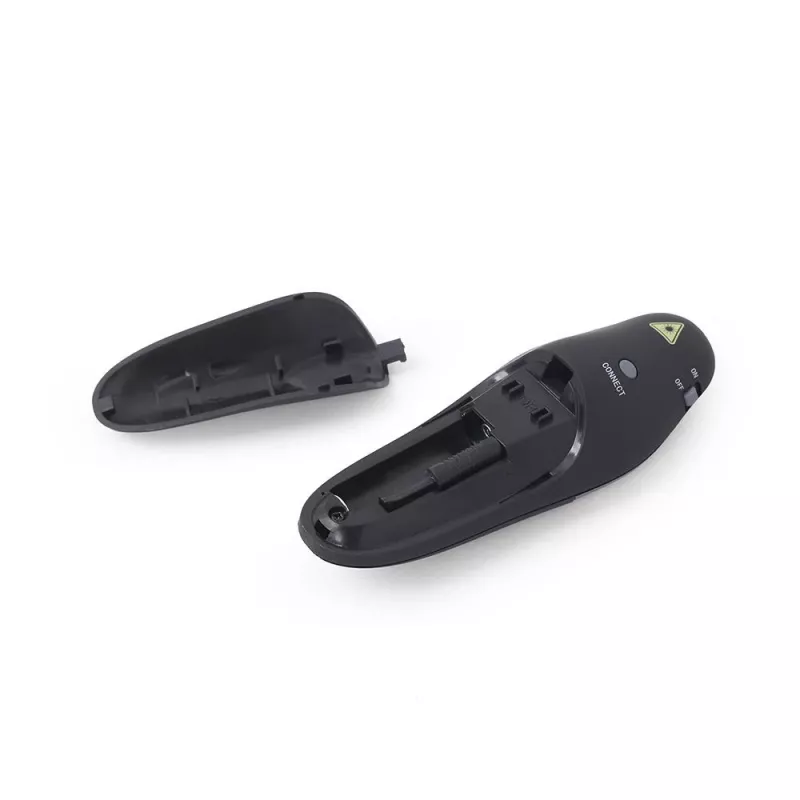 Presentatore wireless IR GEMBIRD WP-L-11, 4 pulsanti, ricevitore RF USB 2,4 GHz, nero, batteria AAA