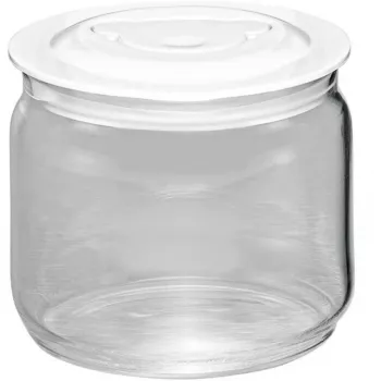 Contenitore in vetro Rommelsbacher JG05 0,5 l termoresistente con coperchio per yogurtiera JG60