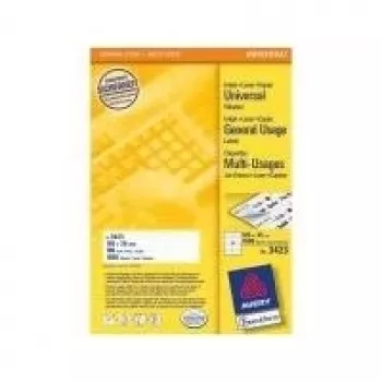 Etichette adesive Avery Universal 105x35mm 1600 pezzi