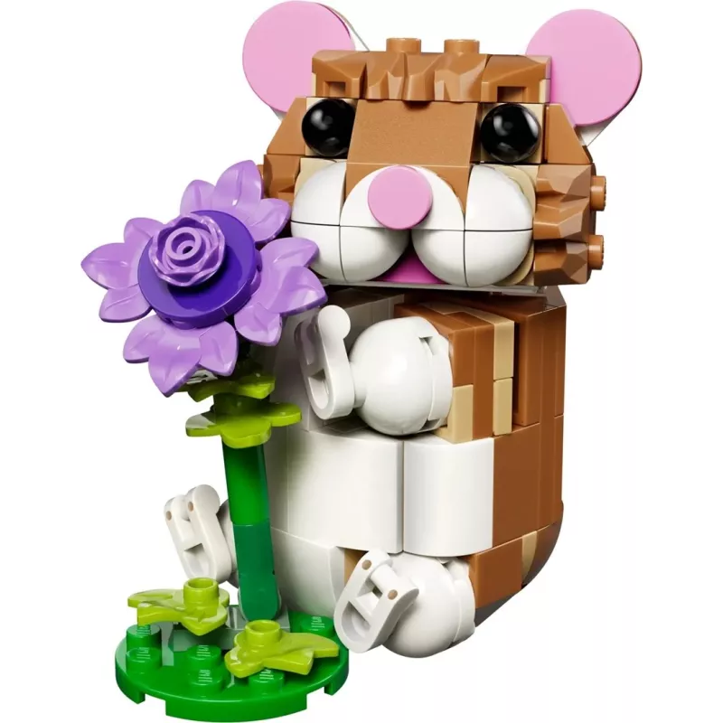 LEGO CREATOR 3 IN 1 31376 Criceto carino con fiore