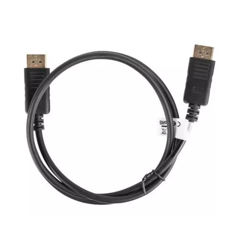 Lanberg cavo DisplayPort 19 Pin V1.2 4K, 1M | CA-DPDP-10CC-0010-BK | DisplayPort to DisplayPort