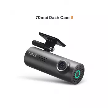 70mai M200 Dashcam, 1080p Full HD 1920×1080, H.265, 60 fps, batteria 300 mAh, Wi-Fi, microSD fino a 128 GB, apertura f/1.8, nero