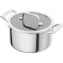Pentola ZWILLING Peak 24 cm, acciaio inox 18/10, argento