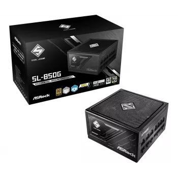 ASRock SL-850G Steel Legend alimentatore 850 W 20+4 Pin ATX ATX B