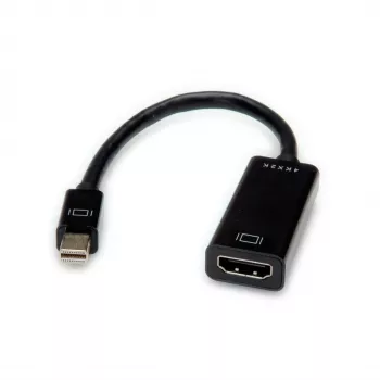 Value 12.99.3143 adattatore per cavo video Mini DisplayPort HDMI Type-A (standard) nero (12.99.3143)