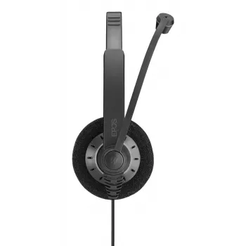 EPOS IMPACT SC 30 headset con filo archetto chiamate/musica nero, argento