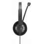 EPOS IMPACT SC 30 headset con filo archetto chiamate/musica nero, argento