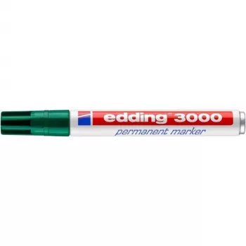 Pennarello indelebile Edding 3000 verde 10 pezzi