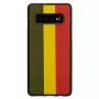 Custodia per smartphone Man and Wood per Galaxy S10 Plus – Reggae nero custodia protettiva
