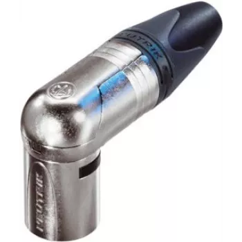 Neutrik NC5MRX connettore XLR nero - filo argentato (NC5MRX)