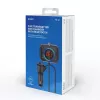 Trasmettitore FM SAVIO TR-14 Bluetooth USB, FM 87,6–107,9 MHz, MicroSD, USB-C, alimentazione auto 12 V