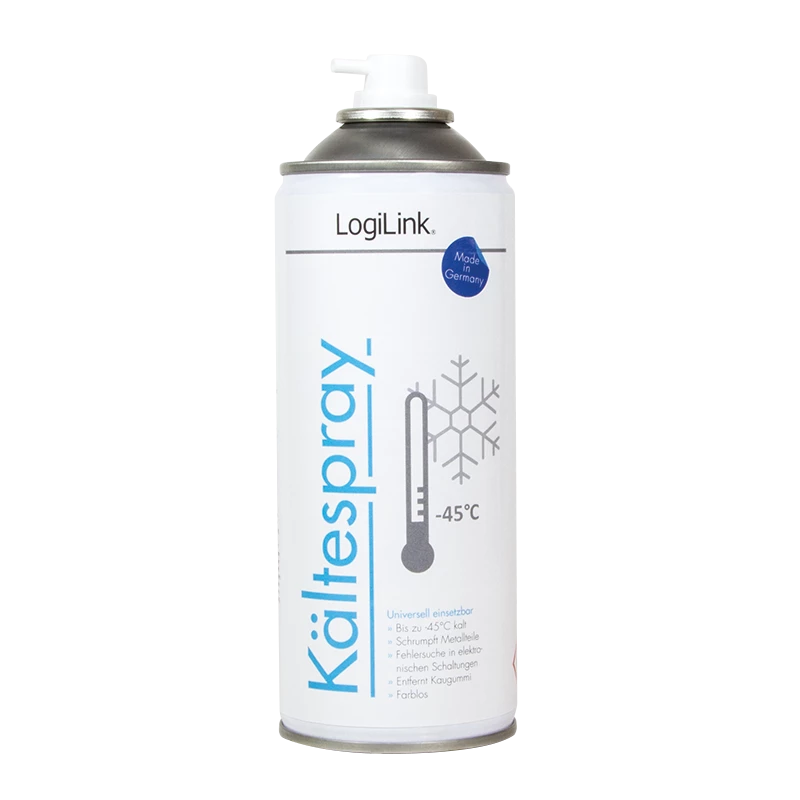 LogiLink RP0014 spray refrigerante per elettronica, 400 ml