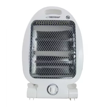 Esperanza EHH009 stufa elettrica al quarzo 400W/800W bianca