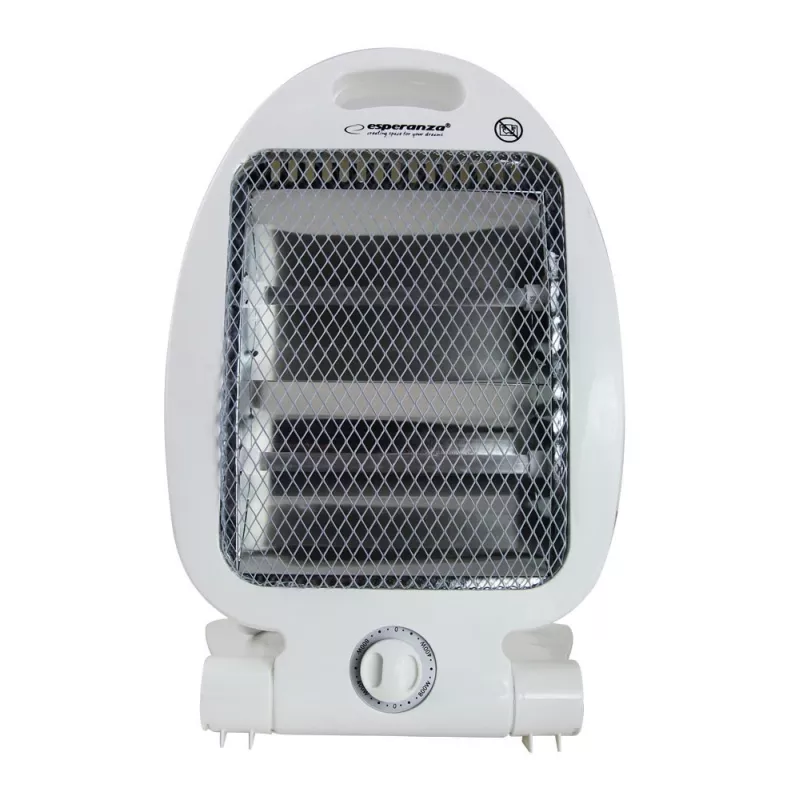 Esperanza EHH009 stufa elettrica al quarzo 400W/800W bianca