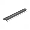 Pannello cieco DeLOCK 67035 nero metallo 44 mm x 482 mm x 11 mm