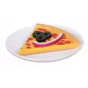 Set pizza magnetico, MALIK MalBlo Magnetic, cibo giocattolo per gioco di ruolo, pezzi magnetici