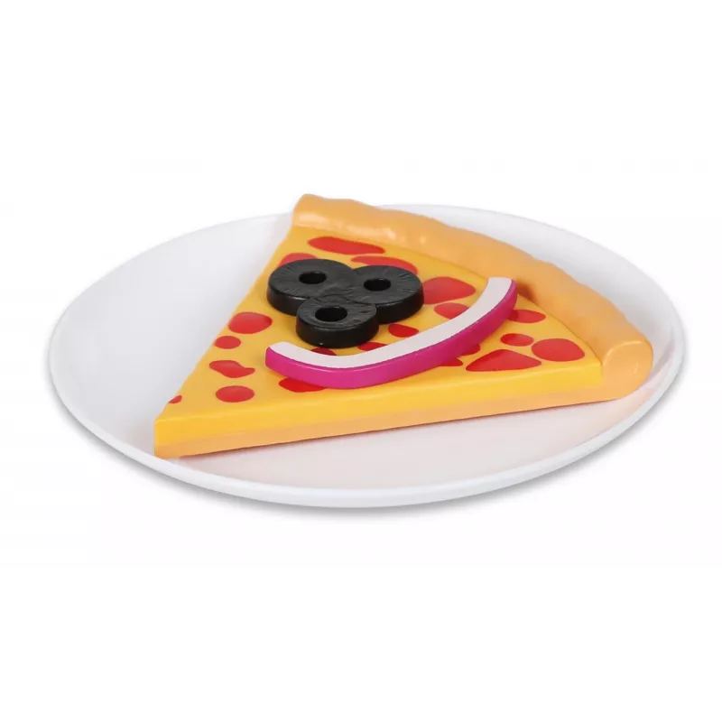 Set pizza magnetico, MALIK MalBlo Magnetic, cibo giocattolo per gioco di ruolo, pezzi magnetici