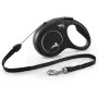 Guinzaglio per cani Flexi New CLASSIC 8 m nero con meccanismo avvolgibile