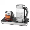 ProfiCook PC-TKS 1056 bollitore 1,7 L nero, acciaio inox, trasparente