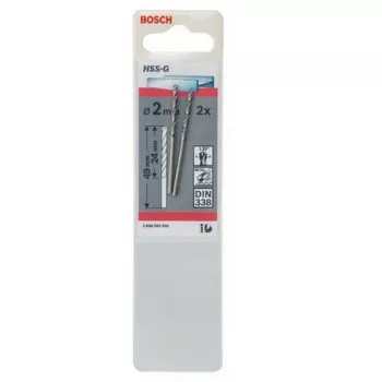 Punta elicoidale Bosch punta per metallo HSS-G DIN 338