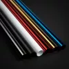 Bitspower None Chamfer tubo rigido in ottone 14 mm OD, 500 mm, nero lucido