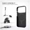 Custodia protettiva FIXED MagVelar per Apple iPhone 17 Pro, nera
