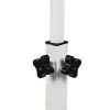 Maclean supporto mobile per scrivania/laptop, bianco, regolazione in altezza 59-89 cm, max 30 kg, MC-121 W