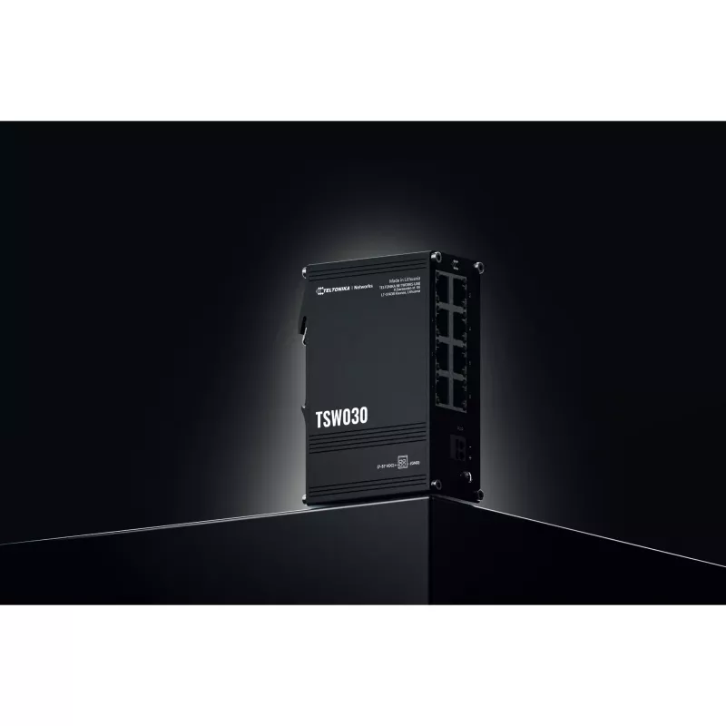 Teltonika TSW, Switch Ethernet industriale 8 porte unmanaged