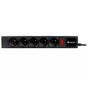 Tracer PowerWatch nero 5 prese AC 3 m Type-C