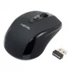 LogiLink Mouse ottico wireless 2,4 GHz Mini - Mouse - ottico - 3 tasti - wireless - 2,4 GHz - ricevitore wireless (USB) - Nero (ID0031)