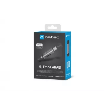 Lettore di schede SCARAB 3 USB A/C SD/MICRO USB 3.