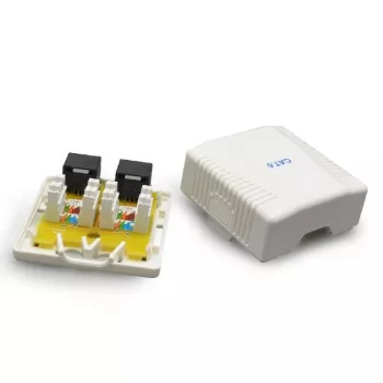 Scatola da incasso per accessori cavi CAT6 UTP/2P NCAC-2U6-01 Gembird