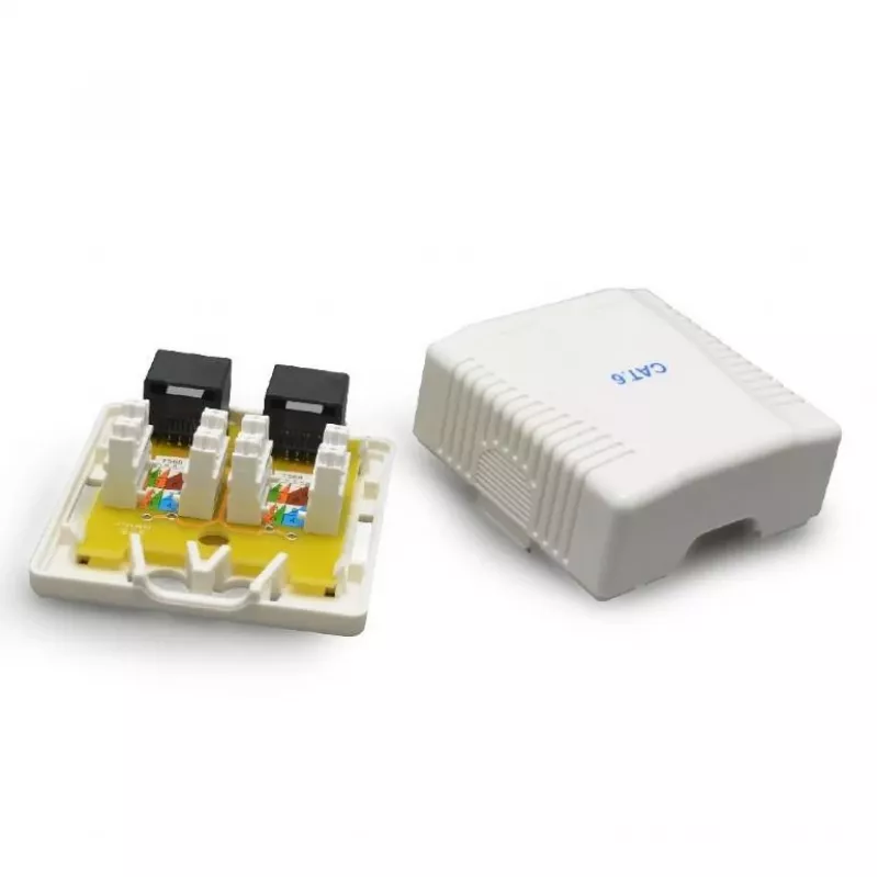 Scatola da incasso per accessori cavi CAT6 UTP/2P NCAC-2U6-01 Gembird