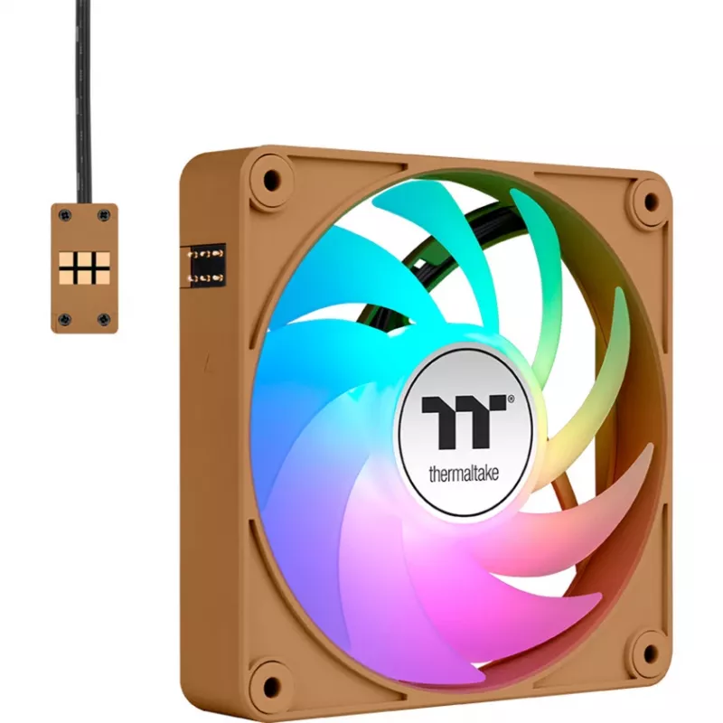 Ventole per case Thermaltake CT140 EX ARGB 140mm confezione da 3 Gravel Sand