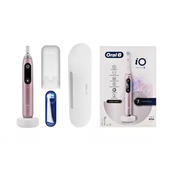 Oral-B iO9 Series 9 spazzolino elettrico, rosé quarzo