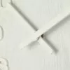 NeXtime 3096WI - orologio da parete - orologio al quarzo - rotondo - bianco - legno - legno