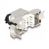 Modulo keystone DeLOCK RJ45 femmina su LSA Cat.6A STP con clip di bloccaggio