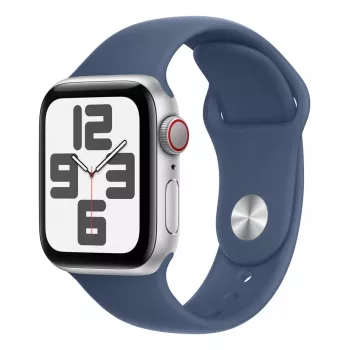 Cinturino Apple MYJ23ZM/A per smartwatch blu fluoroelastomero