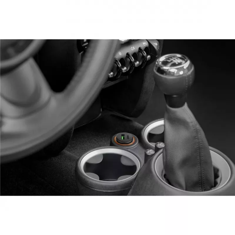 Goobay 59521 caricabatterie mobile universale nero accendisigari ricarica rapida auto