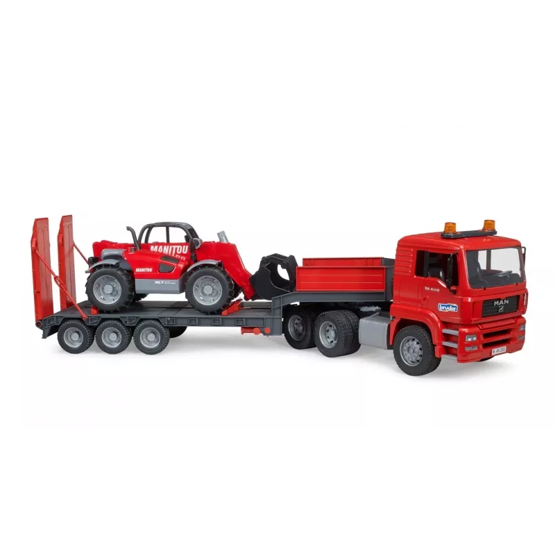 Set veicoli BRUDER MAN TGA camion con caricatore Manitou