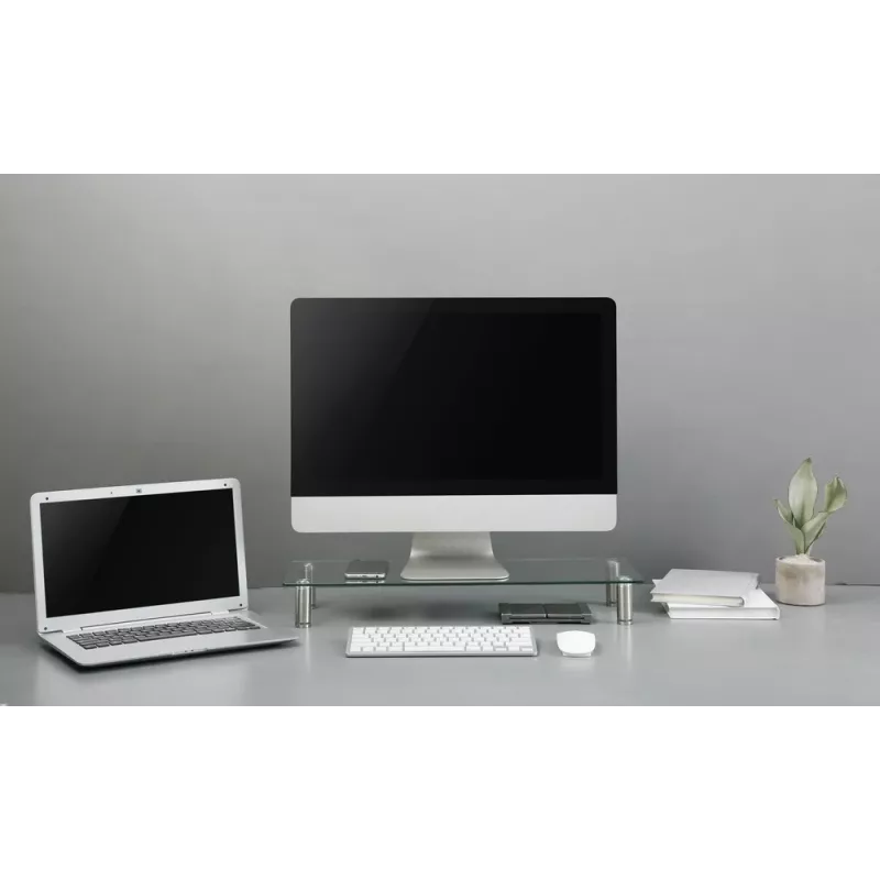 GEMBIRD stand per monitor in vetro taglia M
