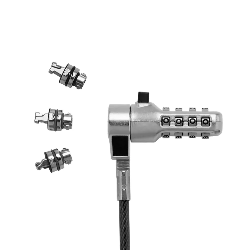 Lucchetto per cavo DICOTA D31717 nero 2 m