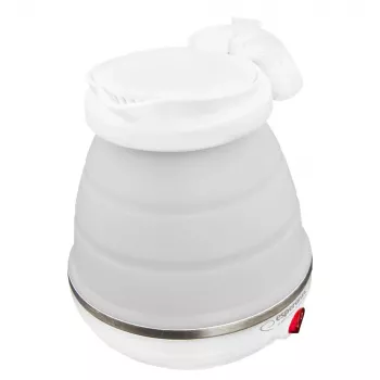 Bollitore elettrico ESPERANZA EKK023 — 0,5 l, 750 W, bianco, acciaio inox e plastica