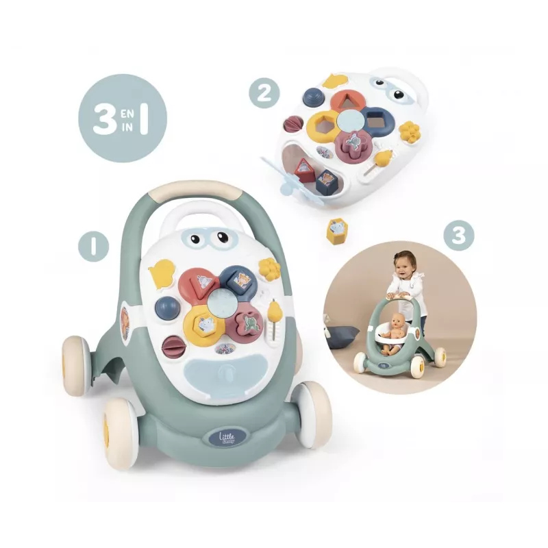 Smoby Dickie Little 3 in 1 Trotty Walker 12 mesi+