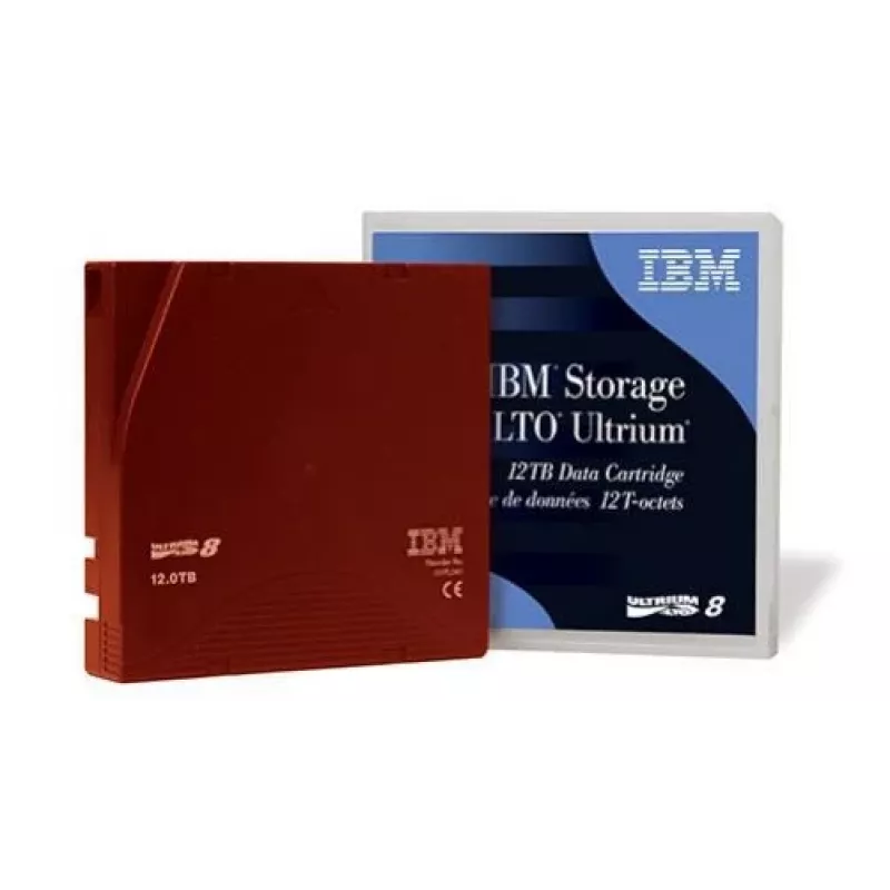 IBM Lenovo - LTO Ultrium 8 - 12 TB / 30 TB - con etichetta codice a barre